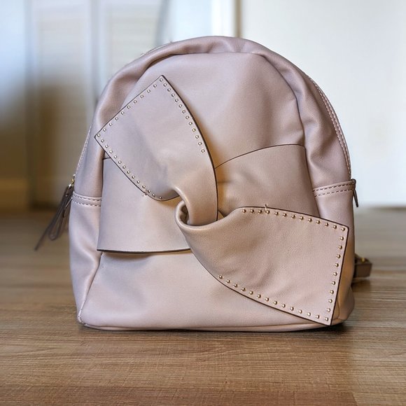 Jessica Simpson Handbags - Jessica Simpson Mini Studded Bow BackPack